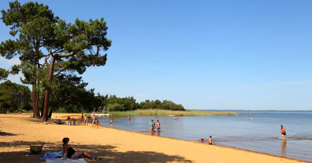 Een foto van Le Lac de Sanguinet