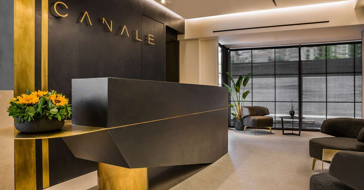 Een foto van het interieur van Canale Hotel & Suites