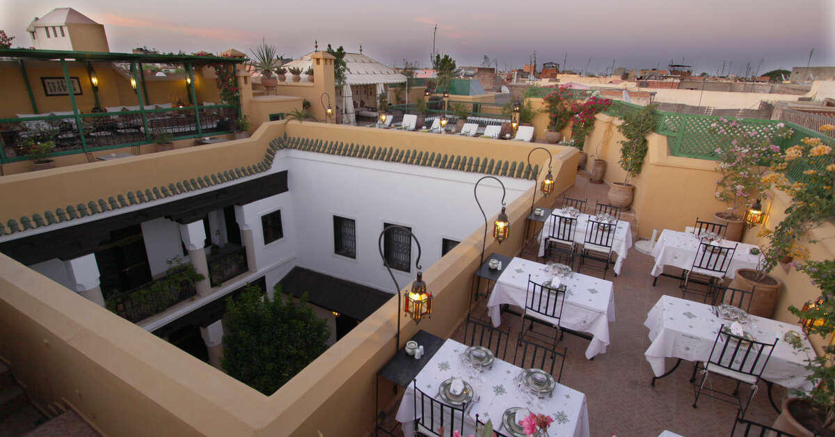 Een foto van de faciliteiten bij Riad Karmela