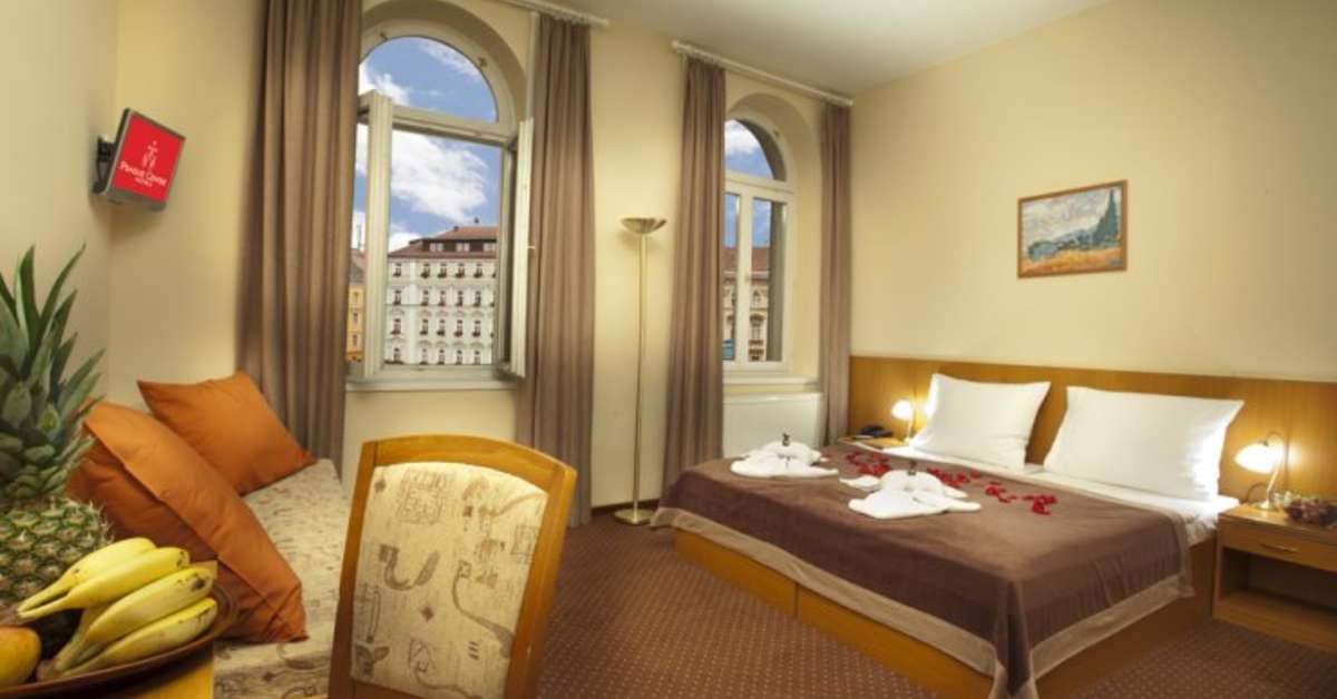Een foto van een overzicht van Prague Centre Plaza Hotel