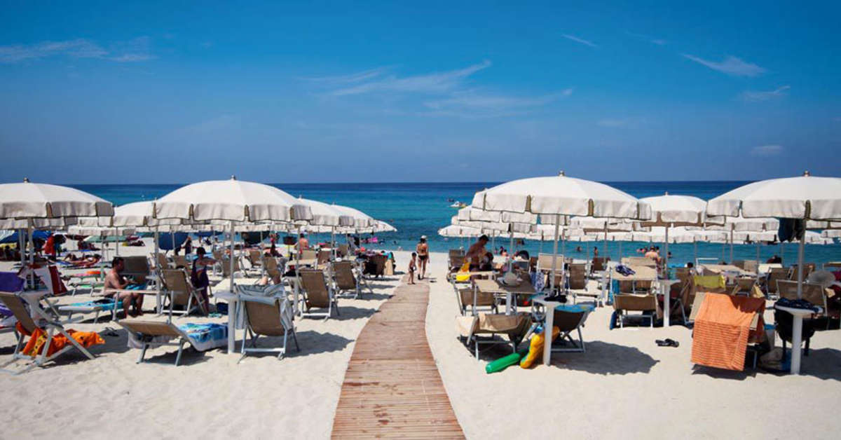 Een foto van het strand bij BV Borgo del Principe