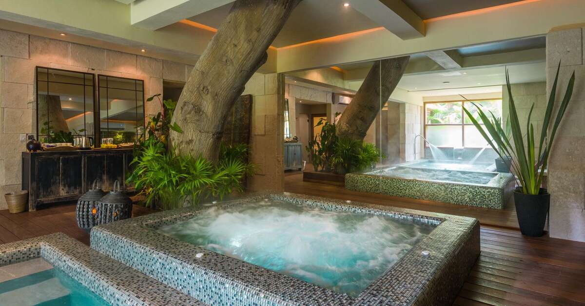 Een foto van de faciliteiten bij Hotel Boutique Magic Blue