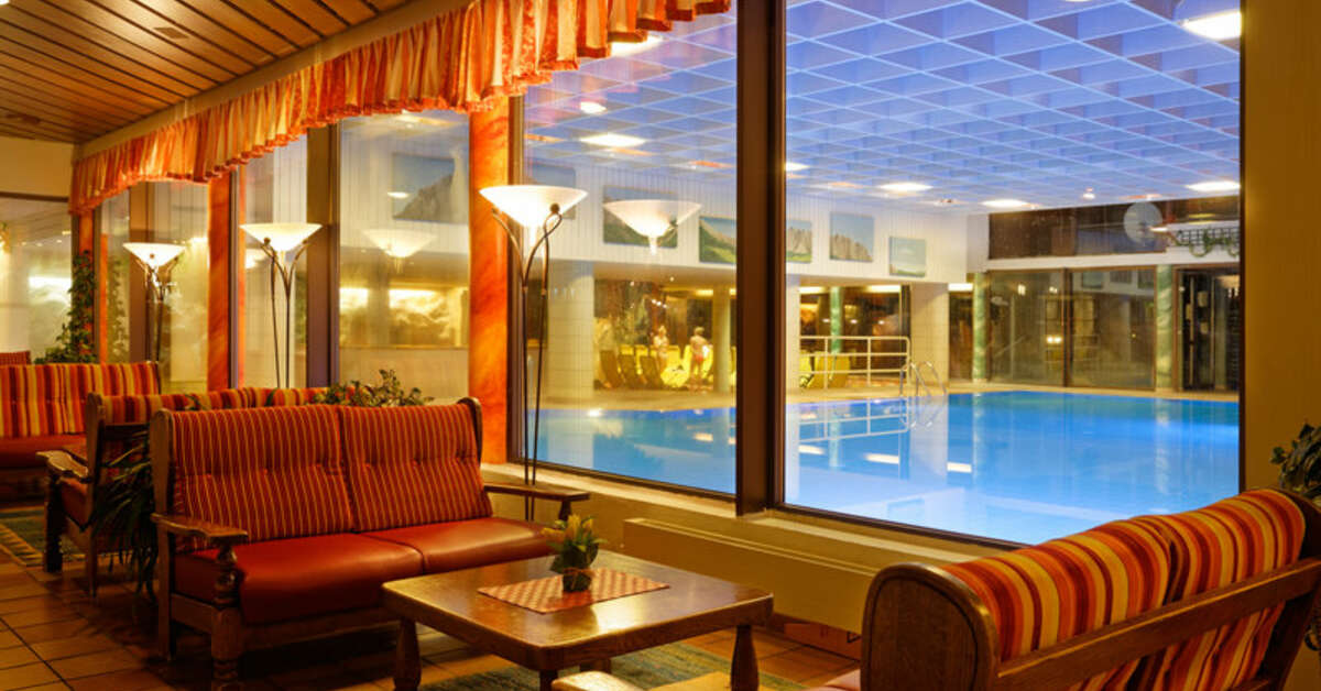 Ein Foto vom Innenbereich im Ferienclub Bellevue am See