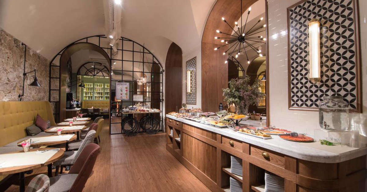 Een foto van de faciliteiten bij Petit Palace Boqueria Garden Hotel