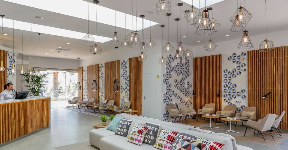 Een foto van het interieur van Blue Sea Corralejo Village