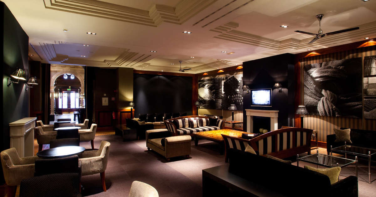 Een foto van het interieur van Hotel 1898