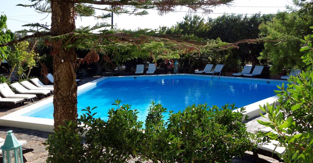Een foto van het zwembad bij Cretan Village Hotel