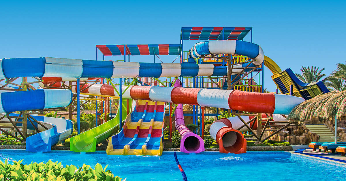 Een foto van het zwembad bij Sunrise Aqua Joy Resort