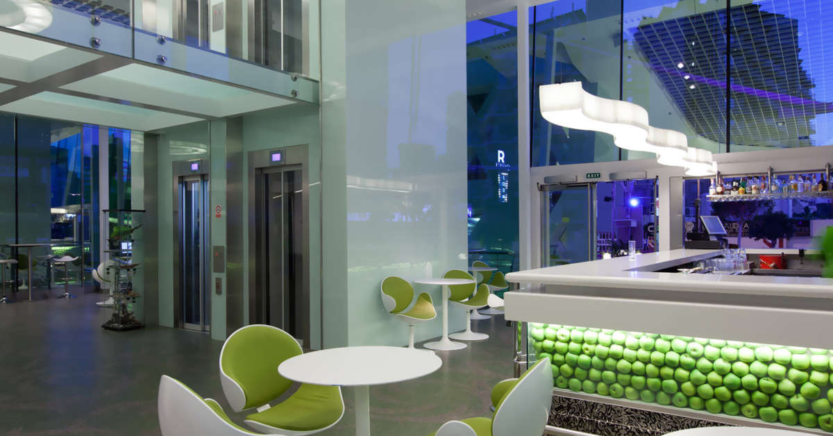 Een foto van de faciliteiten bij Riviera Beach Hotel