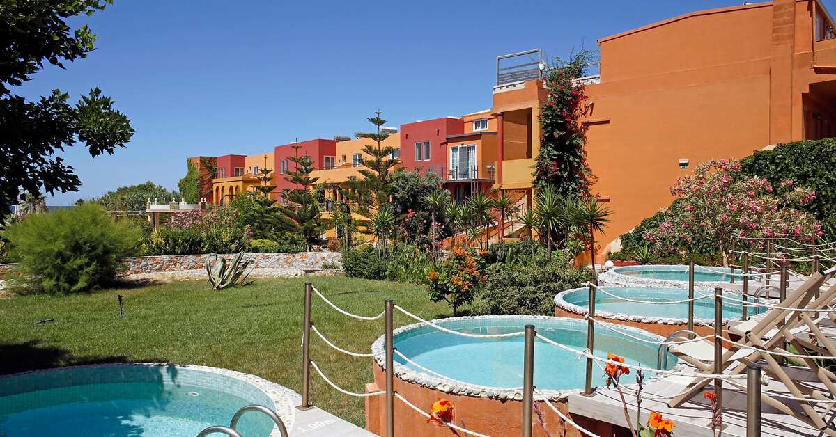 Ein Foto von den Einrichtungen im Orpheas Resort