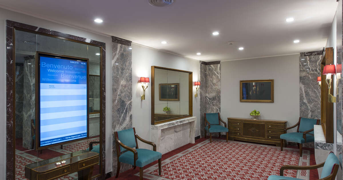 Ein Foto Bettoja Hotel Mediterraneo