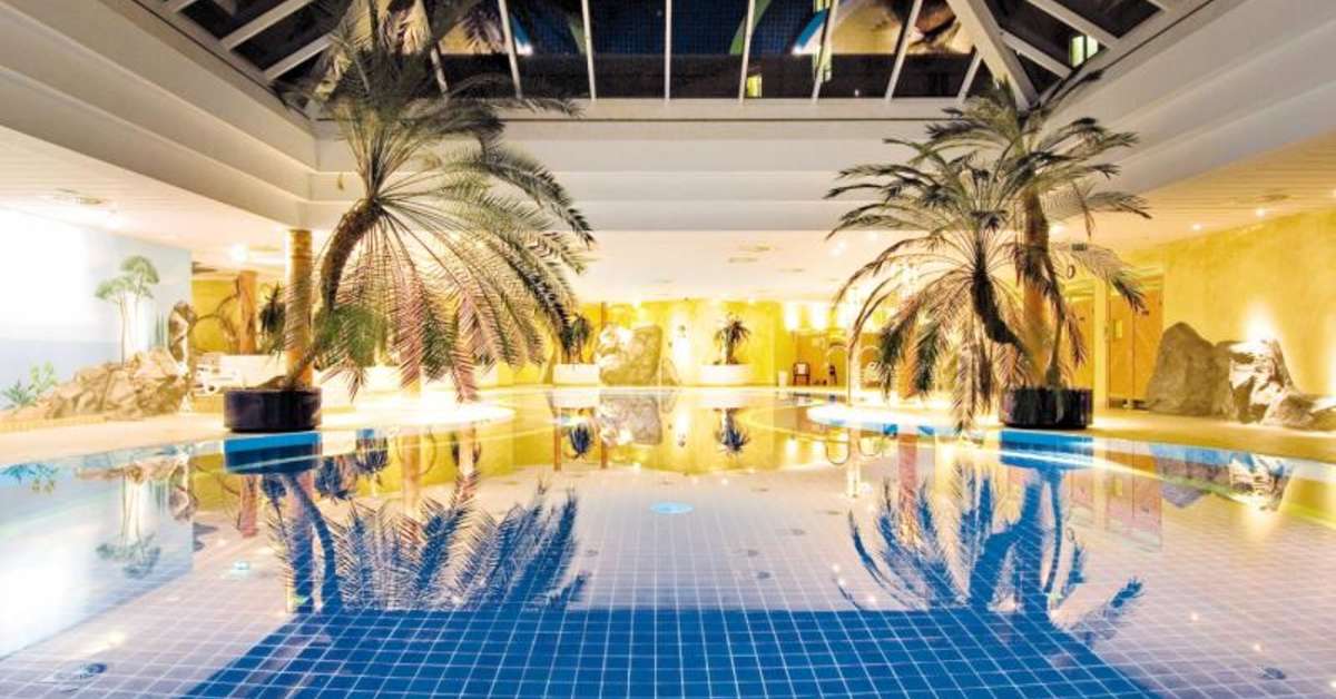 Een foto van het zwembad bij H Plus Hotel & Spa Friedrichroda