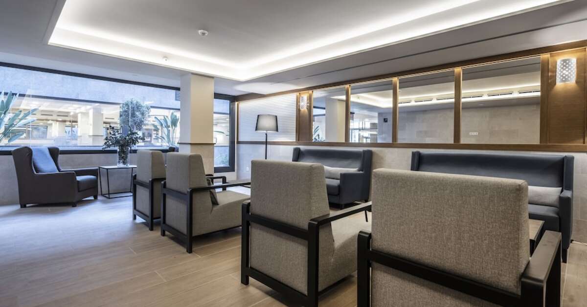 Een foto van de faciliteiten bij Hotel Rosamar Es Blau