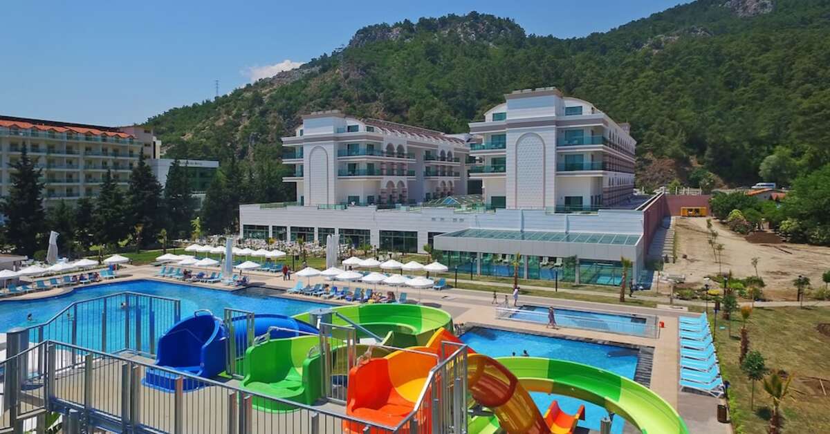 Ein Foto von einer Übersicht des Dosinia Luxury Resort