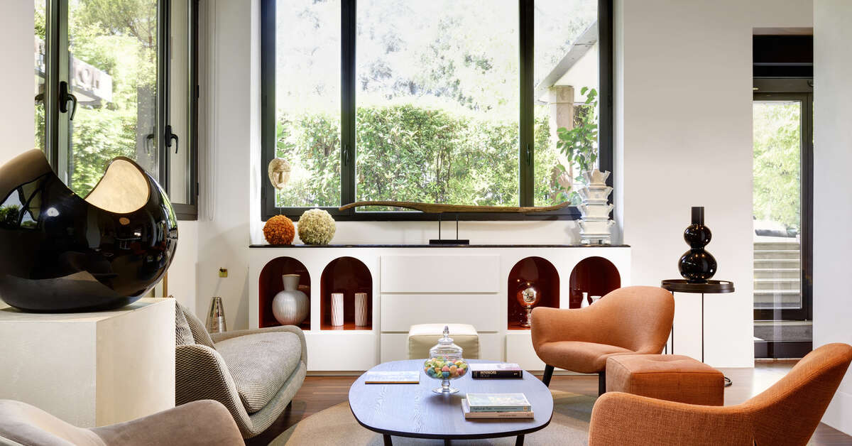 Een foto van het interieur van Hotel Pulitzer Roma