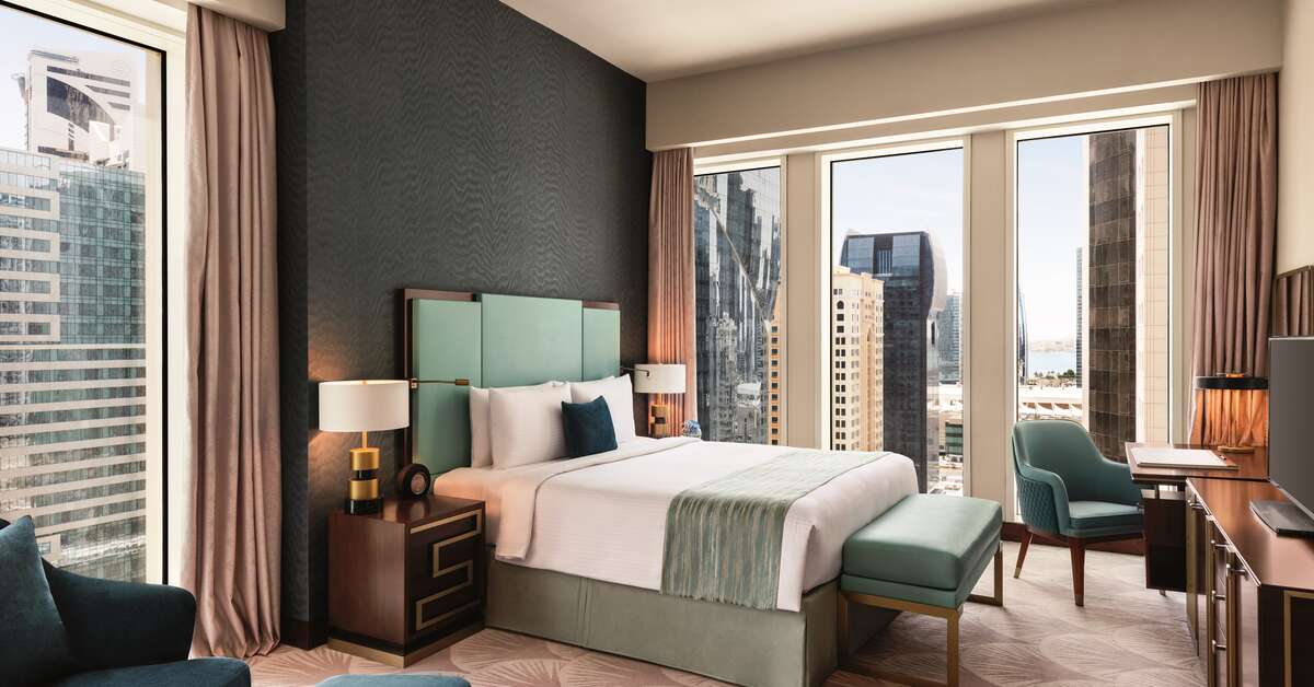 Een foto van Wyndham Grand Doha West Bay Beach