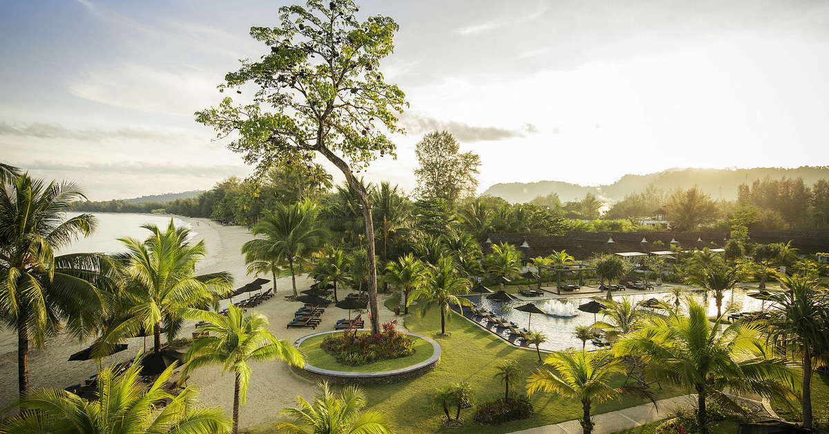 Een foto van het strand bij Robinson Club Khao Lak