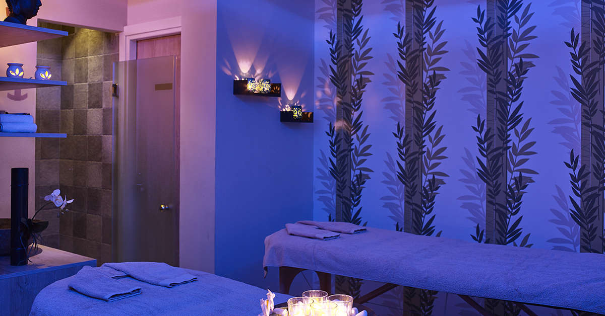Een foto van de faciliteiten bij Island Blue Hotel