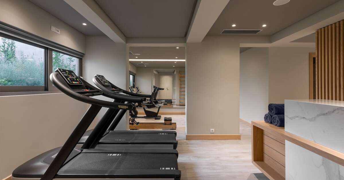 Een foto van de faciliteiten bij Ikonos Seafront Luxury Suites