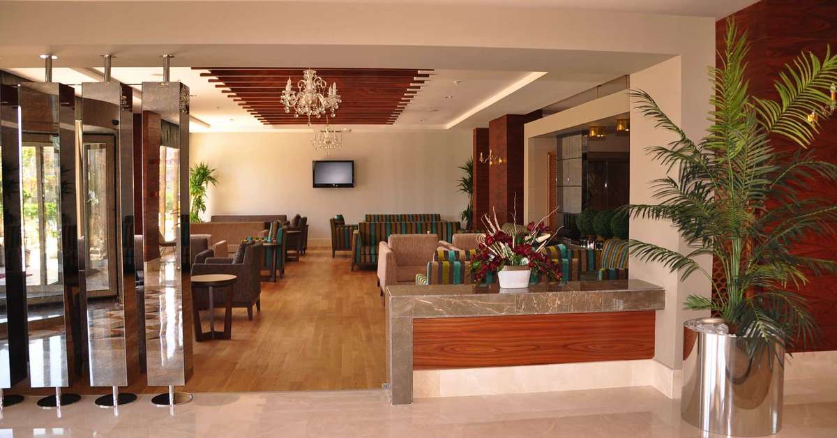 Een foto van het interieur van Seher Sun Palace Resort & Spa