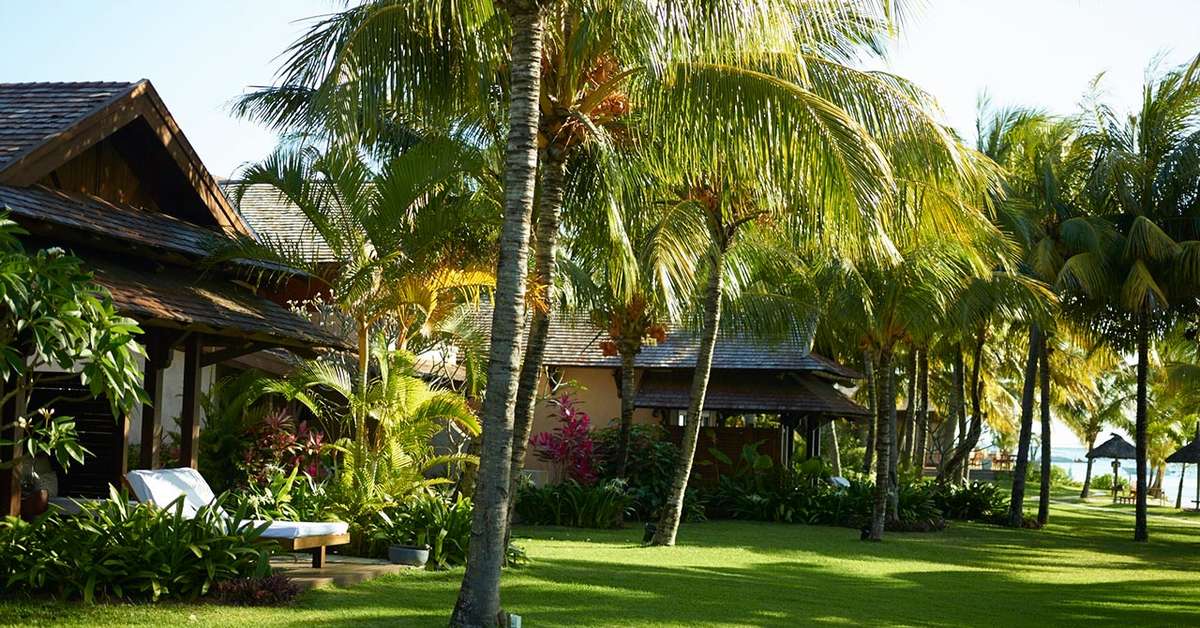 Een foto van de buitenkant van LUX Le Morne