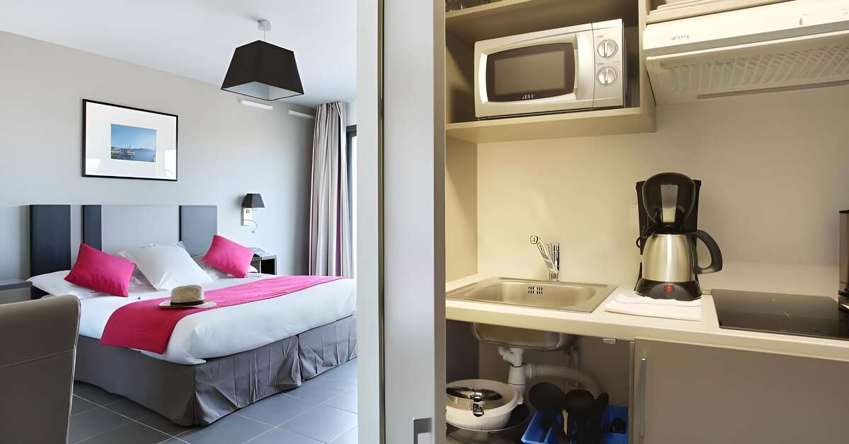 Een foto van Appart'hotel Odalys Prado Castellane
