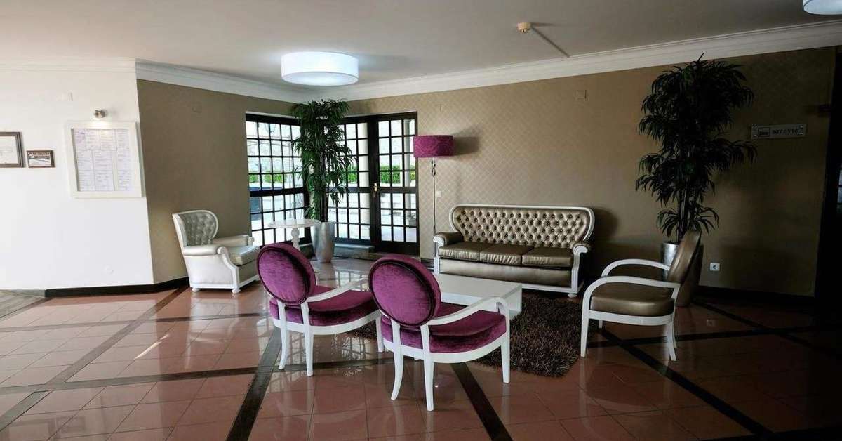 Een foto van het interieur van Josefa D Obidos Hotel