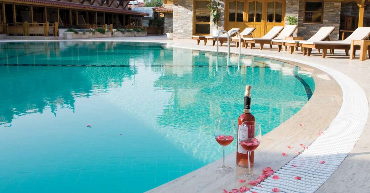 Een foto van het zwembad bij BC Spa Dalyan