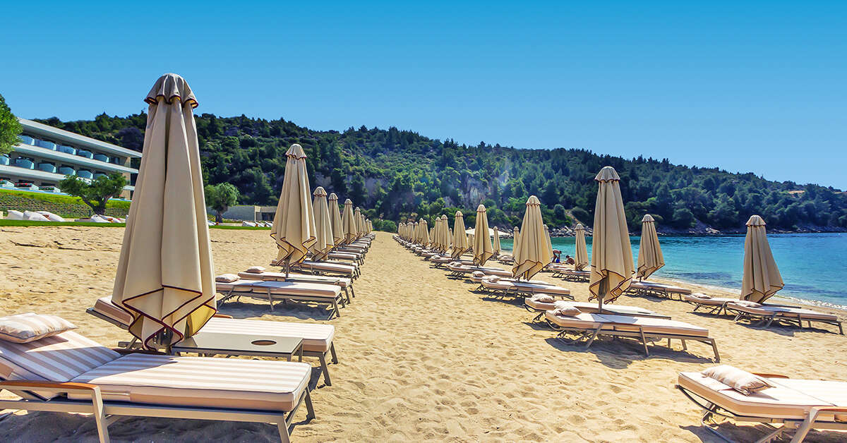 Een foto van het zwembad bij Ammoa Luxury Hotel & Spa Resort