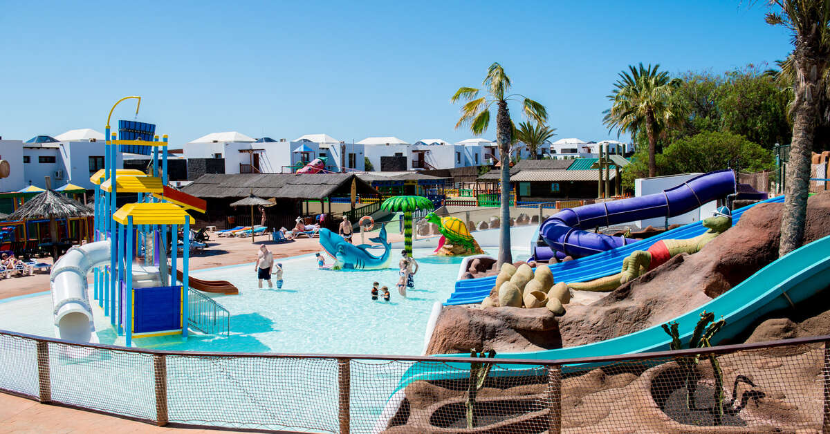 Ein Foto vom Pool im HL Aparthotel Paradise Island