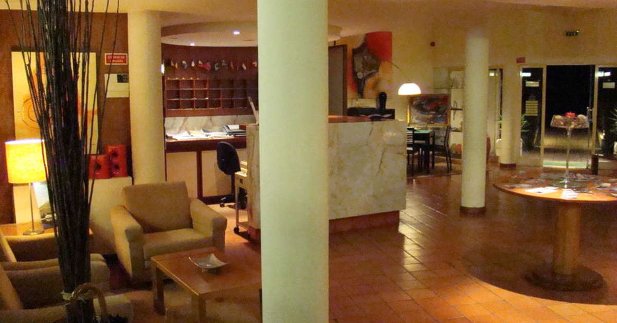 Een foto van het interieur van Appartementen Clube Pinhal da Foz