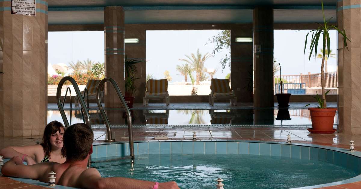 Een foto van het zwembad bij Acel Beach Resort