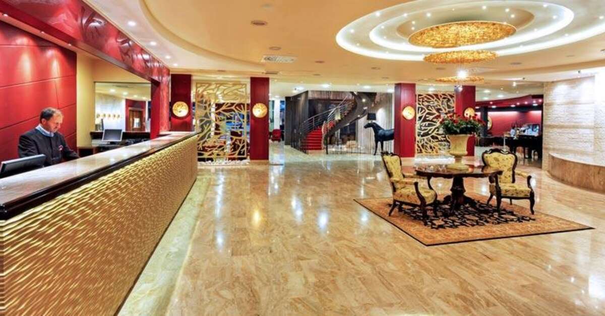 Een foto van de faciliteiten bij Hotel Pelegrin Plava Laguna by Melia