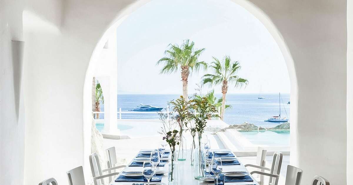 Een foto van de faciliteiten bij Mykonos Blu Grecotel Boutique Resort