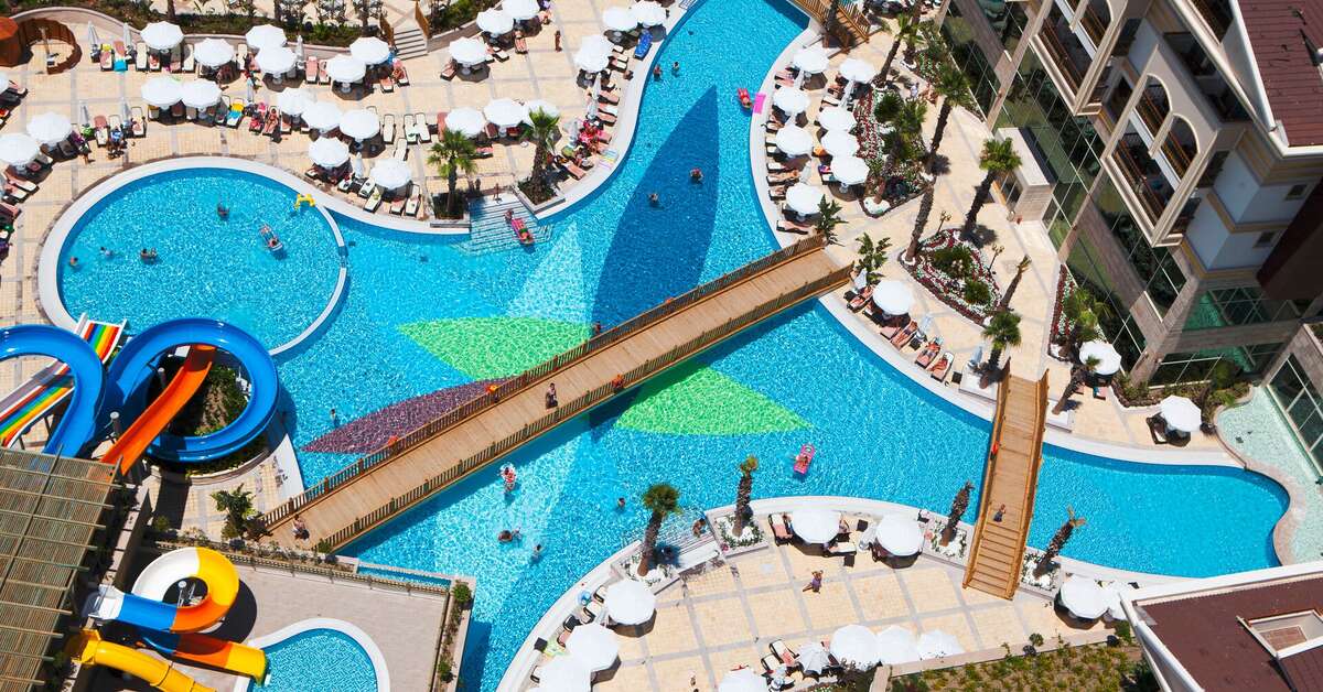 Een foto van het zwembad bij Hotel Diamond Excellence Resort & Spa