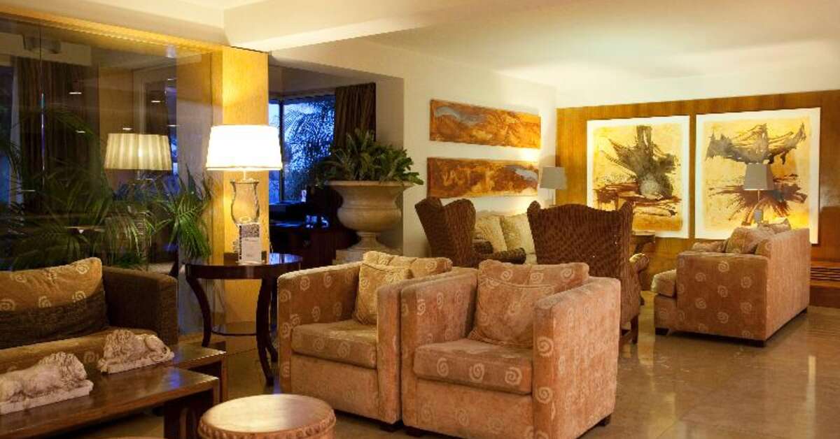 Een foto van het interieur van Santana Hotel & Spa