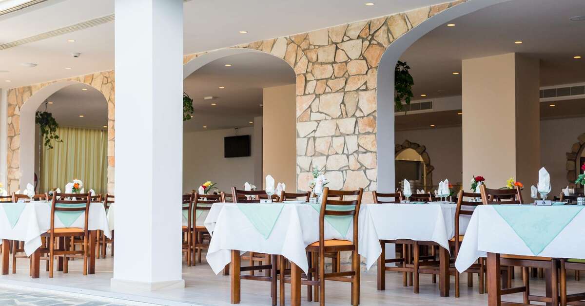 Een foto van de faciliteiten bij Hotel Mimosa Beach