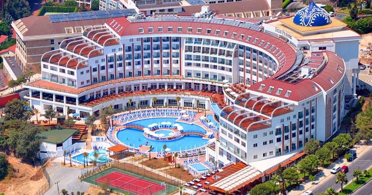Ein Foto von einer Übersicht des Side Prenses Resort & Spa