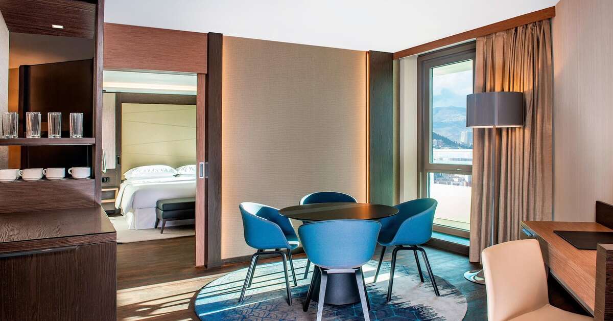 Een foto van Sheraton Grand Tbilisi Metechi Palace