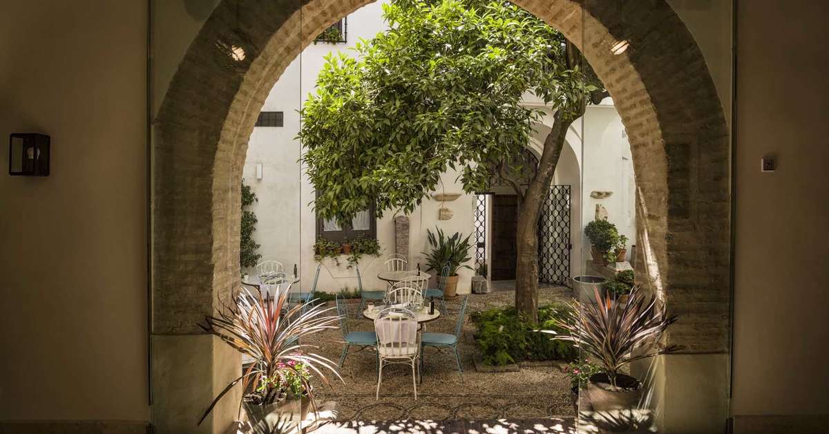 Een foto van het terras bij Balcon de Cordoba