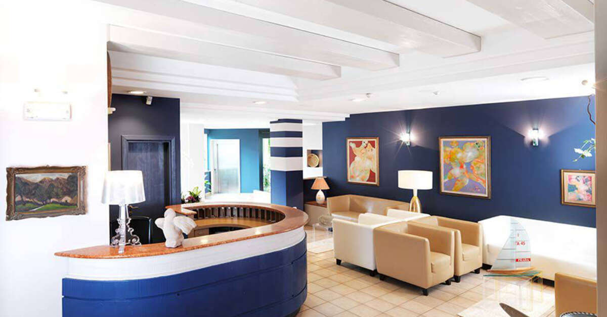 Een foto van het interieur van Hotel Riviera Castelsardo