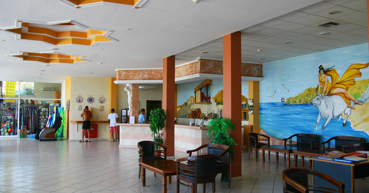 Een foto van de faciliteiten bij Hotel Aquasun Village