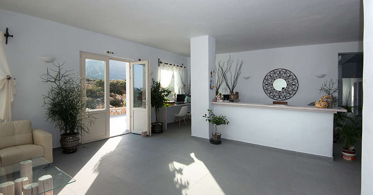 Een foto van het interieur van Althea Boutique Hotel