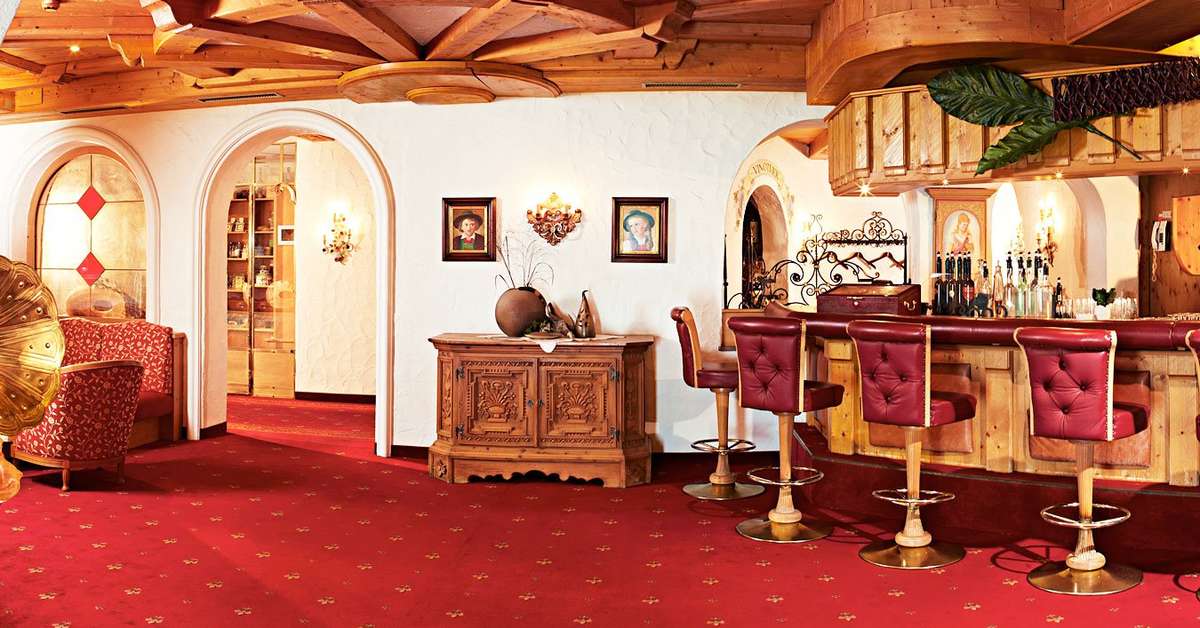 Ein Foto von den Einrichtungen im Hotel Milderer Hof