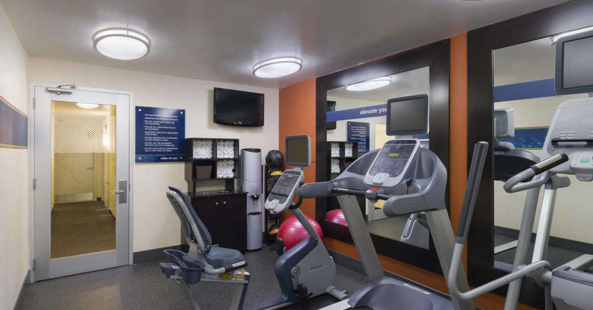 Ein Foto von den Einrichtungen im Hampton Inn Madison Square Garden Area