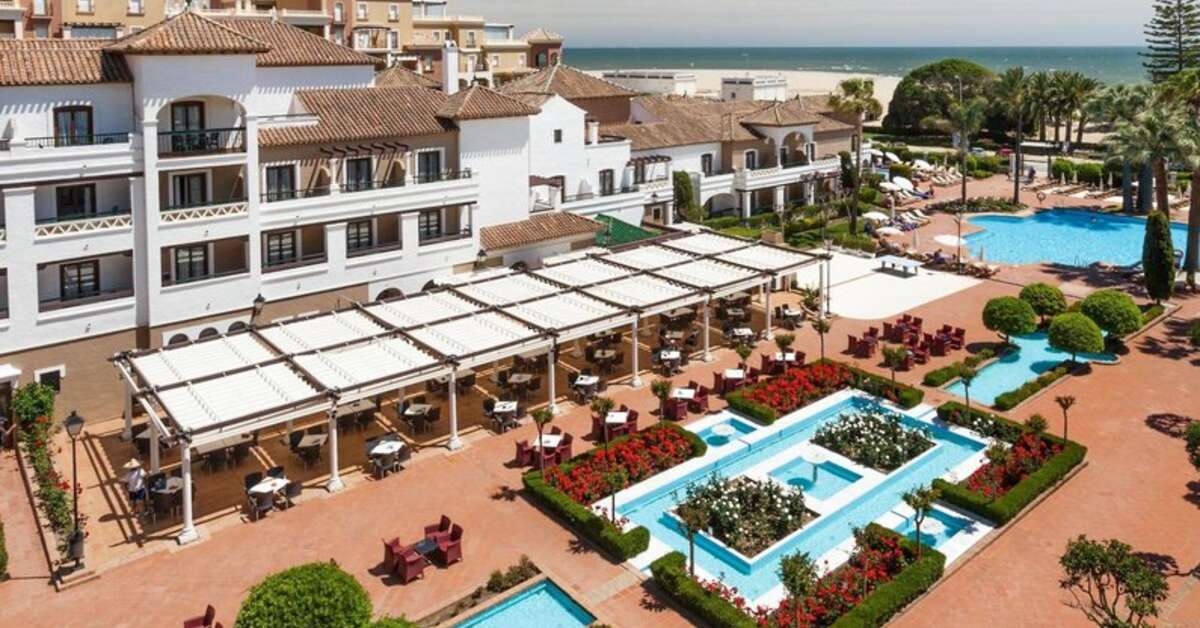 Een foto van een overzicht van Barcelo Isla Canela