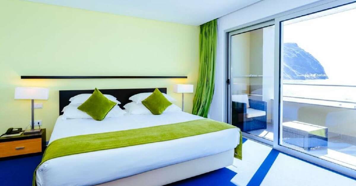 Een foto van een overzicht van Aqua Natura Madeira Hotel