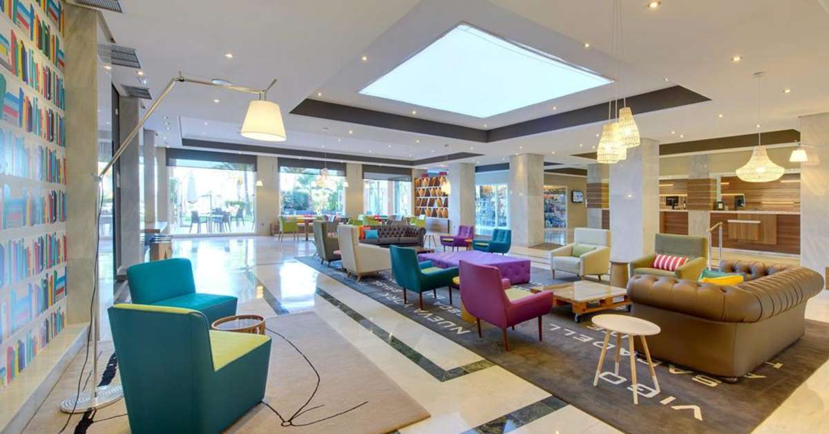 Een foto van het interieur van Sol Guadalmar