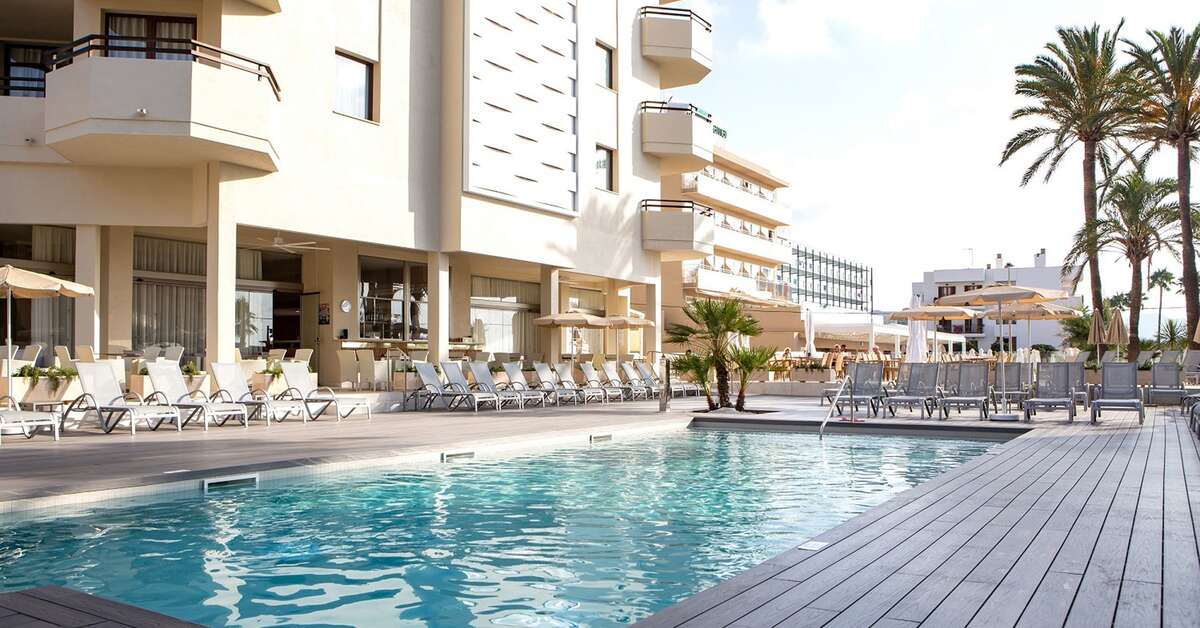 Een foto van een overzicht van Hotel Sabina Playa