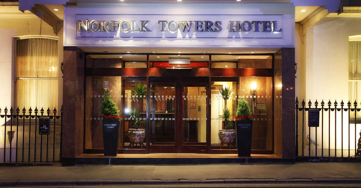 Een foto van de buitenkant van Norfolk Towers Paddington